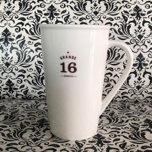 Starbucks white Size series mug